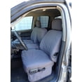 thumbnail image 3 of Automotive Seat Covers 2006-2009 Dodge Ram 2500-3500 Front and Rear Split Bench Gray Twill, 3 of 3