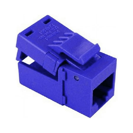 UPC: 0849160003137 | Platinum Tools 705BL-40 Ez-Snapjack CAT5E Installer Pack  Blue  40-Pack