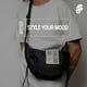 thumbnail image 4 of Cangurera Sarelly Sarelly Negra Ajustable Impermeable para Mujer, 4 of 7
