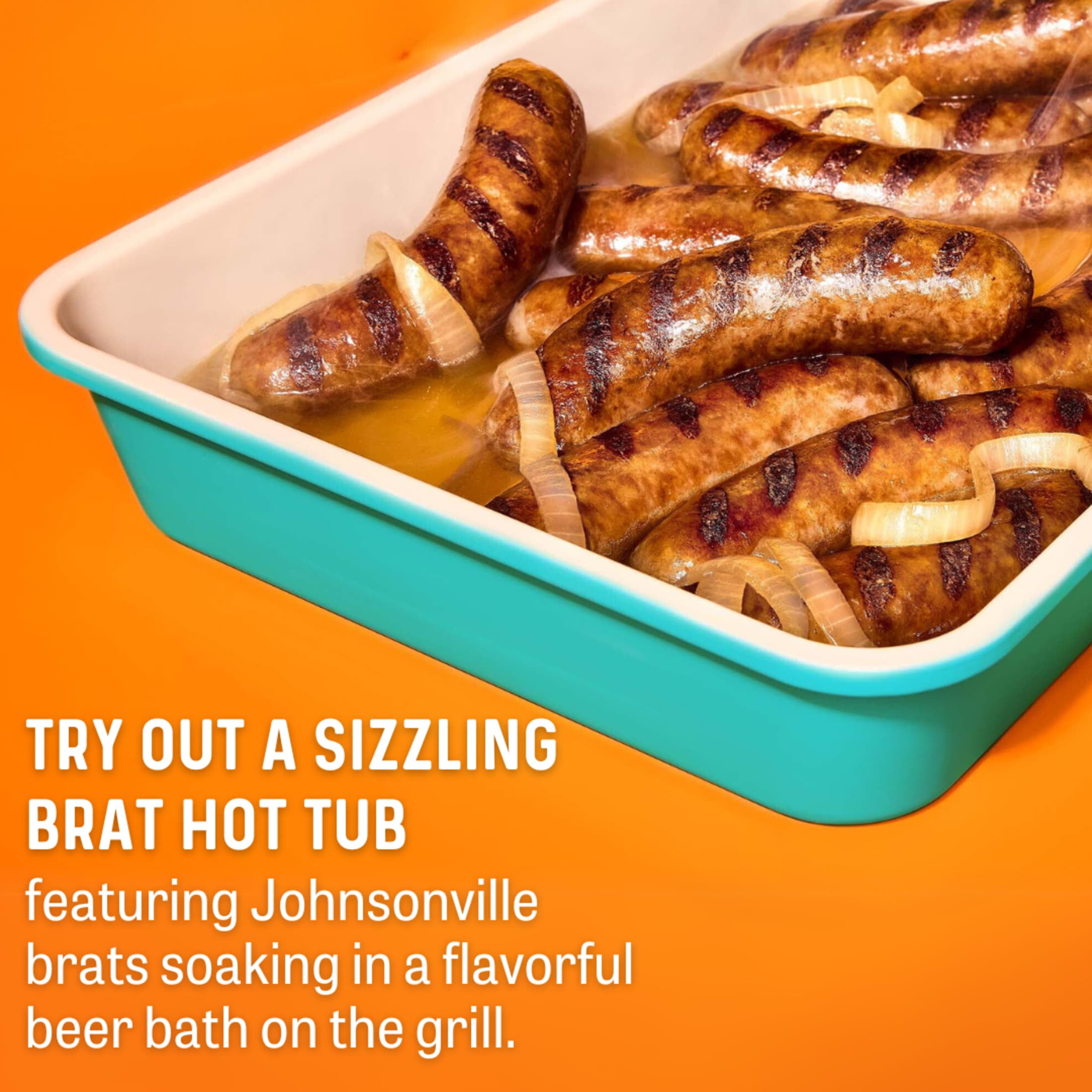 Johnsonville Summer Shandy Bratwurst Pork Sausage Links 19oz Package