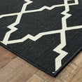 thumbnail image 4 of 9â€™x13â€™ Black and Ivory Trellis Indoor Outdoor Area Rug, 4 of 9