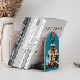 thumbnail image 6 of Lsque I Love Sushi Printed Wood Bookends,Non-Skid Bookend for Shelves,Heavy Duty Support Bookends,Non-Slip Foam Pads for Office, Home, and Library,1 Pair, 6 of 8