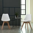 thumbnail image 6 of OFM 161 Plastic Molded Dining Chair with Seat Cushion in White (Set of 2), 6 of 18