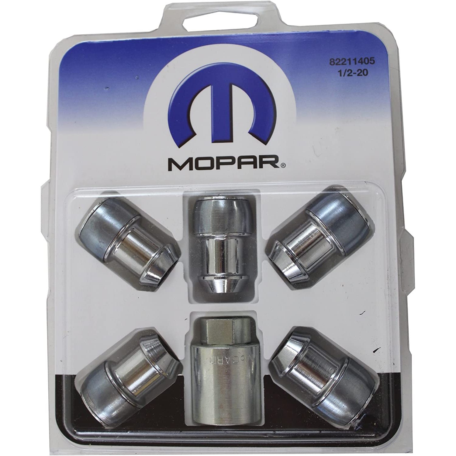 Accessories 82211405 OnePiece Wheel Lock Kit, Fits 20072012 Wrangler