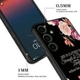 thumbnail image 2 of Case compatible for Samsung Galaxy S24 Ultra,Bible Verse Quote Proverbs 31:25,Poeny Flower, 2 of 5