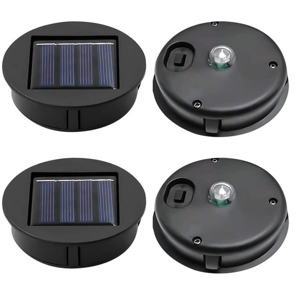 Lámpara de ambiente superior de reemplazo de bombilla de luz solar de 4 piezas para patio de camino al aire libre Tmvgtek Para Estrenar