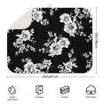 thumbnail image 2 of Microfibre Drying Mat for Kitchen Pioneer Dish Drying Drainer Mat Absorbent Colorful Floral Drying Mat Washing Up for Glass, Plate & Cup 18inch X 24inch, 2 of 5