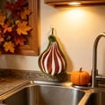 thumbnail image 4 of Talqzovs Fall Hand Towels for Bathroom , Absorbent Quick-Drying Pumpkin Hand Towels Kitchen Hanging Hand Towel for Bath Kitchen Living Room, 4 of 6