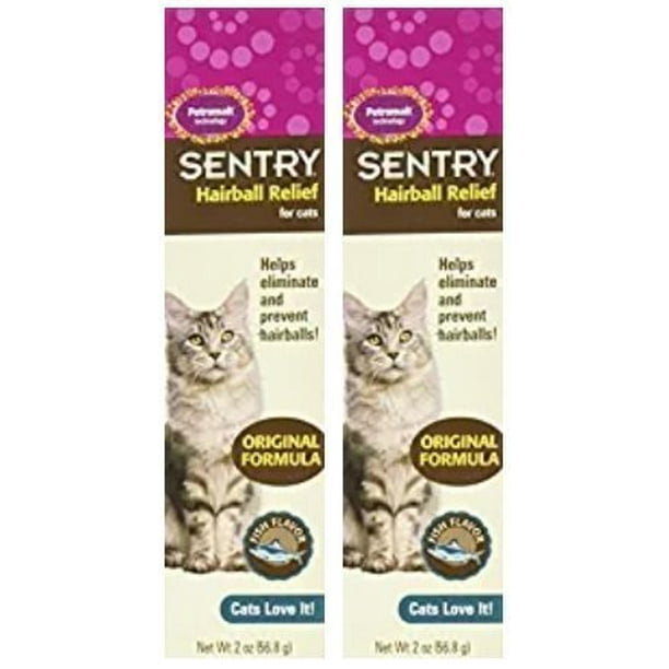 Sentry Petromalt Fish Flavor Hairball Remedy 2oz (2 Pack)
