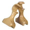 thumbnail image 5 of soportes de madera para barra de cortina, para montaje en pared, para baño, cocina, hogar y sala de estar., 5 of 5