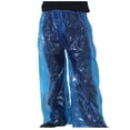 thumbnail image 1 of XASZHN Disposable Rain Pants Adult Protective Waterproof Cover Against Splashing Blue_002 One Size, 1 of 4