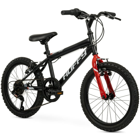 Huffy Algonquin 18-inch Boys’ Rigid 6-Speed Mountain Bike, Black