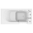 thumbnail image 2 of Value Series 30 in. x 60 in. Right Drain Quick Fill Walk-In Soaking Tub in White, 2 of 4