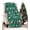 Green Santa, variant on Velvet Touch Holiday Throw Fleece Blanket (50" x 60") - Mistletoe