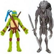 Teenage Mutant Ninja Turtles Movie Action Figure Two-Pack, Gato vs. Leo