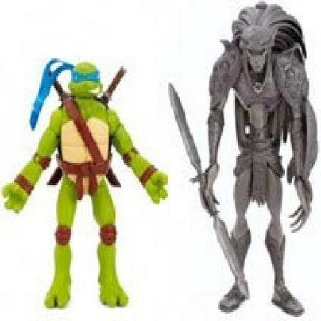 Teenage Mutant Ninja Turtles Movie Action Figure Two-Pack, Gato vs. Leo