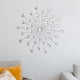 thumbnail image 3 of Decoración de Pared Brillante BLESIY Arte de Pared 3D Decoración Colgante de Diamantes de Imitación Blanco Plateado, 3 of 7