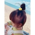 thumbnail image 6 of LNKOO 100pcs (50 pairs) Mix Colors Girl's Elastic Hair Ties Soft Rubber Bands Hair Bands Holders Pigtails Hair Accessories for Girls Infants Toddlers Kids Teens and Children, 6 of 8