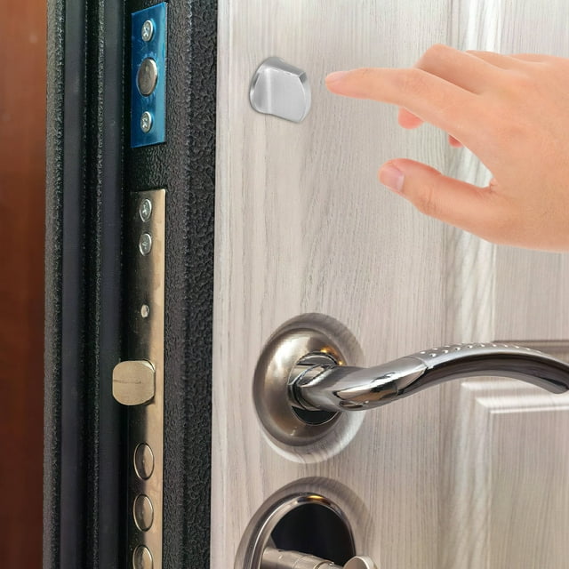 TABLZONE Easy Install Stainless Steel Privacy Door Knob for Interior Doors with Anti Theft Protection