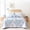 Coral Blue, variant on SPRINDAY Quilt Sets Queen Size, Floral 3 Pieces Pink Bedding Set Bedspreads with 2 Pillow Cases- Ultra Soft Floral Coverlet with Printed Pattern