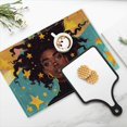 thumbnail image 4 of BaHomeck placemats Set of 4 Beautiful Black Woman With Stars In Hair Cotton Linen rectangle Placemats for Kitchen Dining Table Indoor,Outdoor,18*12inch, 4 of 4