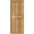 thumbnail image 2 of 16 1/8"W X 40"H Timbercraft Three 5 3/8" Boards Framed Board-N-Batten Shutters, Rough Sawn Western Red Cedar (Per Pair), 2 of 13