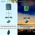 thumbnail image 2 of LINLIN Solar Wind Chimes, Jevrpley Solar Lanterns Light Garden Hanging Decor Color Changing Solar Butterfly Bell Wind Chimes Unique Gifts for Mom Grandma Women Wife Outdoor Garden Lawn Yard Decor, 2 of 7