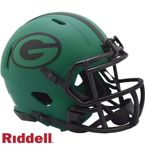 Riddell 9585500671 Green Bay Packers Helmet - Riddell Replica Mini Speed Style Rave Alternate