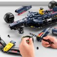 thumbnail image 3 of 1:8 Técnico F1 Redbull RB19 # 1 Verstappen # 11 Perez Racing Formula Building Block modelo MOC RC coche ladrillo juguetes y escala 1:24, 3 of 5