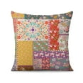 thumbnail image 2 of Bohemian Flowers Pillow Covers Square Pillow Covers,Soft Pillow Cas Covers,linen Pillowcases Double-sided Printing for Sofa Couch Outdoor Decor,Decorative Set Of 2,18x18 Inches, 2 of 7