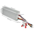 thumbnail image 3 of 60V 2500W Electric Brushless DC Motor Kit 5000RPM with Differential Gearbox, Controller Rear Axle Motor 400N.m, 5000RPM for Golf Carts, Go Karts, ATVs, Quads, Buggy, 4 Wheelers DIY, 3 of 9