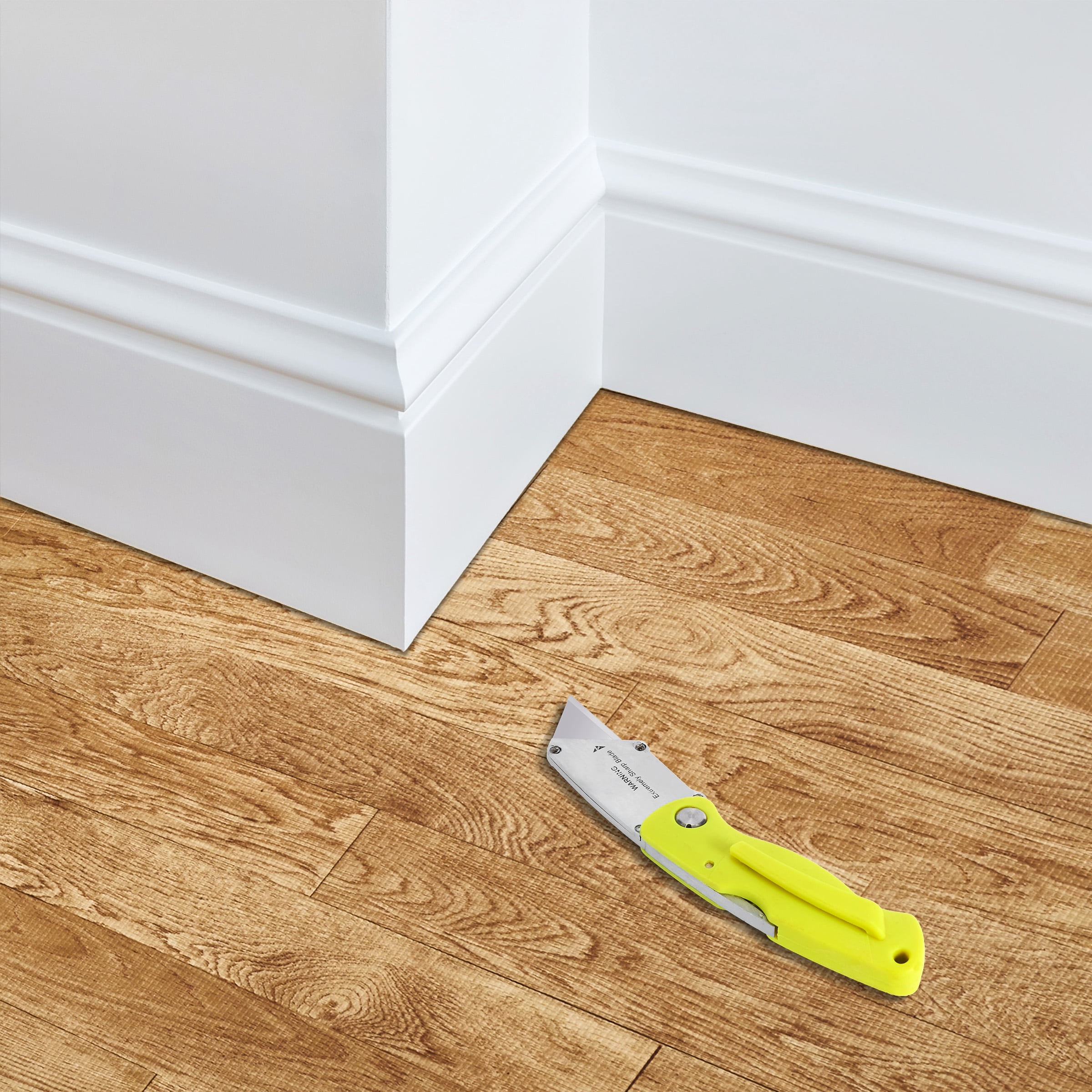 Sorbus Waterproof Wood Grain Foam Floor Tiles, 16 Tiles, 64 Sq Ft, Interlocking, Light Pine