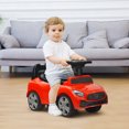 thumbnail image 2 of Costway Foot-to-Floor Kids Ride-On Push Car Toddler Sliding Car w/ Horn and Music Red, 2 of 11