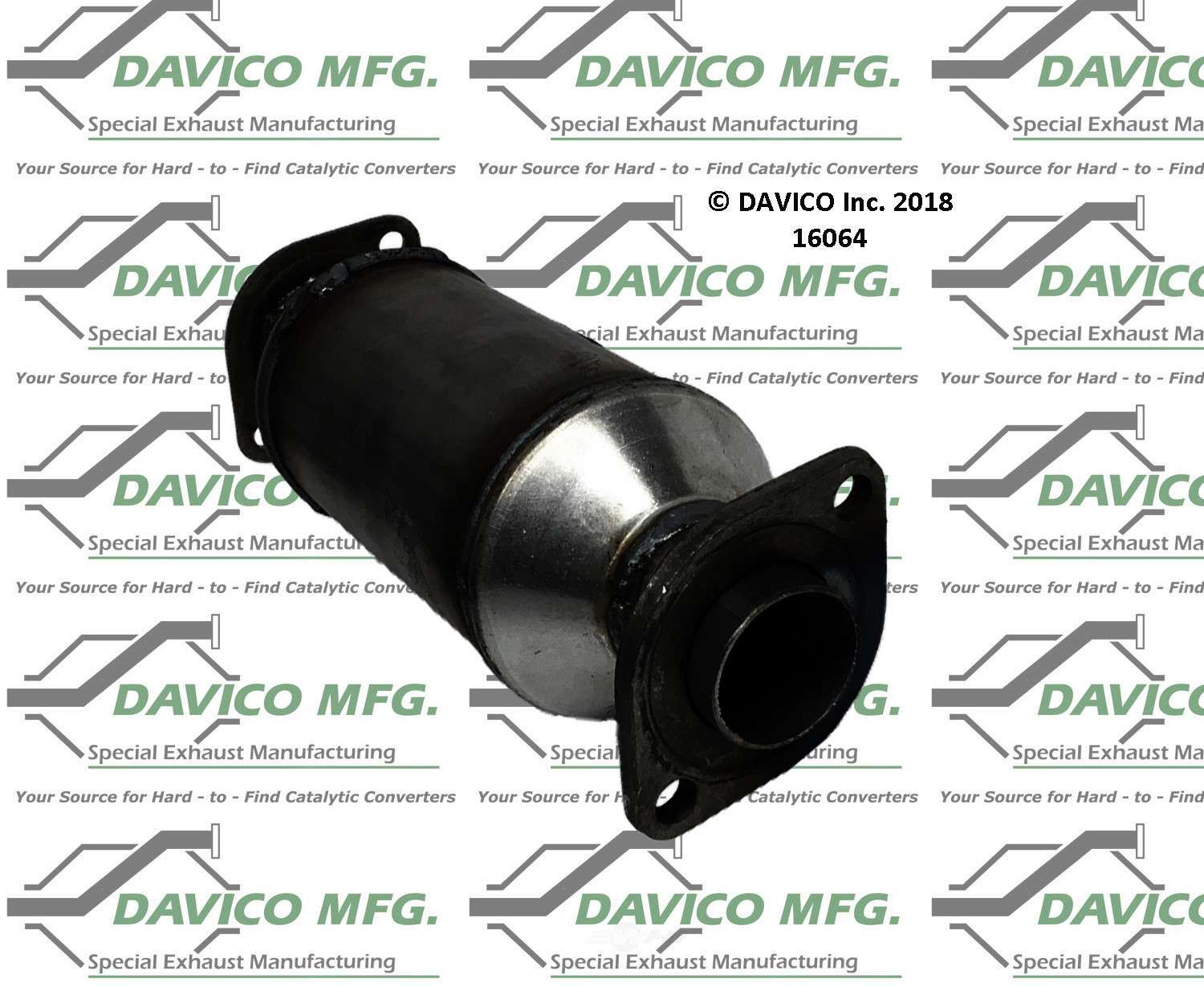Davico Mfg Catalytic Converter Direct Fit P/N:172786 Fits select: 1996-1999 TOYOTA TACOMA