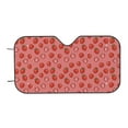 thumbnail image 7 of Haiem Red Strawberry Car Windshield Sun Shade - Blocks UV Rays Sun Visor Protector, Sunshade to Keep Your Vehicle Cool, Universal Fit SUV Van Sedan-, 7 of 7