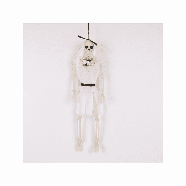 Halloween Skeleton Decorations with Posable Joints Skeletons for Halloween Party Haunted House Props Decorations, 2 Packs, Style 3