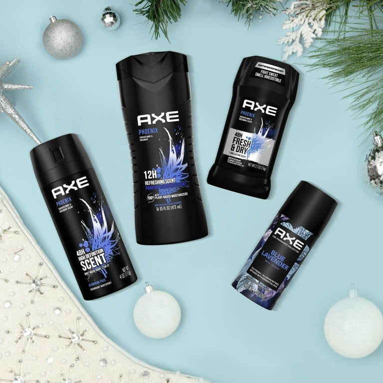 Axe Men's Gift Set Body Wash Deodorant Spray Antiperspirant