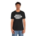thumbnail image 5 of Muscle Daddy Weightlifter dad cool dada father gym Unisex T-shirt, 5 of 7