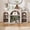 White, No Insert, variant on Mopio Blake 59" Arched TV Stand, Fireplace Mantel, Modular Side Storage Shelves, Entertainment Center for Living Room, Credenza, Media Console (White, No Insert)