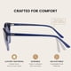 thumbnail image 5 of Gafas de sol DUCO retro redondas polarizadas UV400 para mujeres DC1230, 5 of 6