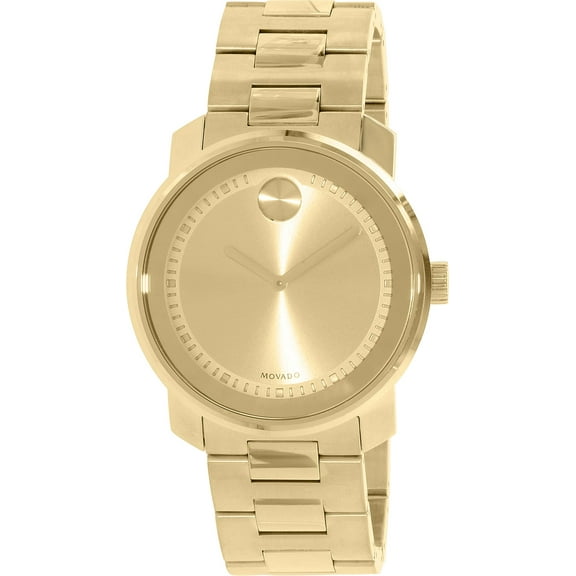 Movado Men's Bold 3600258 Gold Stainless-Steel Swiss Quartz Watch
