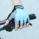thumbnail image 4 of Bicicleta Guantes de medio dedo antideslizantes Ndcxsfigh para ciclismo Guante deportivo transpirable (Azul claro XL), 4 of 7