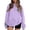 Purple, variant on Kixjoy Hoodies for Women Fashion Button Long Sleeve Hoodies Casual Floral Print V Neck Sweatshirts Soft Loose Fit Winter Womens Hoodies Pullover, Navy XXL