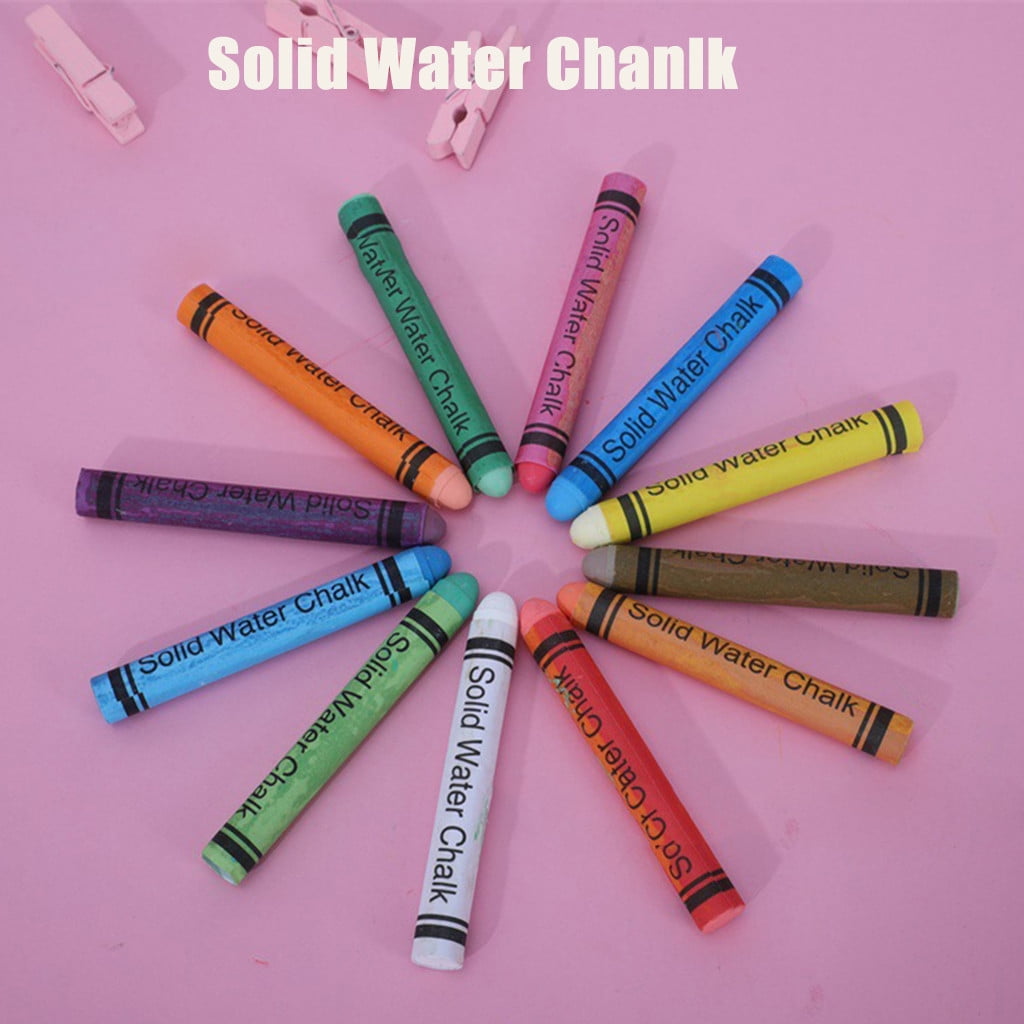 Colored Water Based Chalk Water Soluble Sidewalk Chalk Dust Free Chalk Colored Water Based Chalk Water Soluble Sidewalk Chalk Dust Free Chalk
