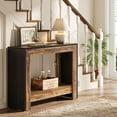 thumbnail image 5 of Tribesigns 41.3" Farmhouse Console Table, Behind Couch Sofa Table with Open Storage for Living Room, 5 of 7