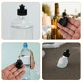 thumbnail image 6 of OULII Black Pe Sealing Bottle Cap Pullup Design Leakproof for Outdoor and Office 20Pcs, 6 of 7