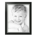thumbnail image 2 of ArtToFrames 11" x 14" Black Velvet with Silver - 1.25 Picture Frame, 11x14 inch Black MDF Poster Frame (WOM-4691), 4 Pack, 2 of 7