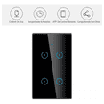 thumbnail image 2 of Interruptor Luz Pared Inteligente Wifi 4 Vías Negro LAB.G, 2 of 3