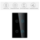 thumbnail image 2 of Interruptor Luz Pared Inteligente Wifi 4 Vías Negro LAB.G, 2 of 3