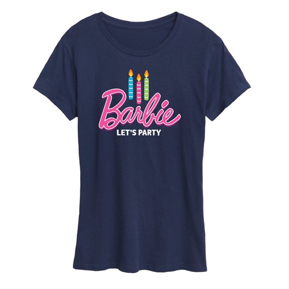 Barbie - Let's Party - Women's Short Sleeve Graphic T-Shirt